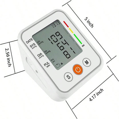 Digital Arm Blood Pressure Monitor Easy Home