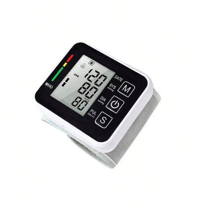 Electronic Wrist Blood Pressure LCD Monitor