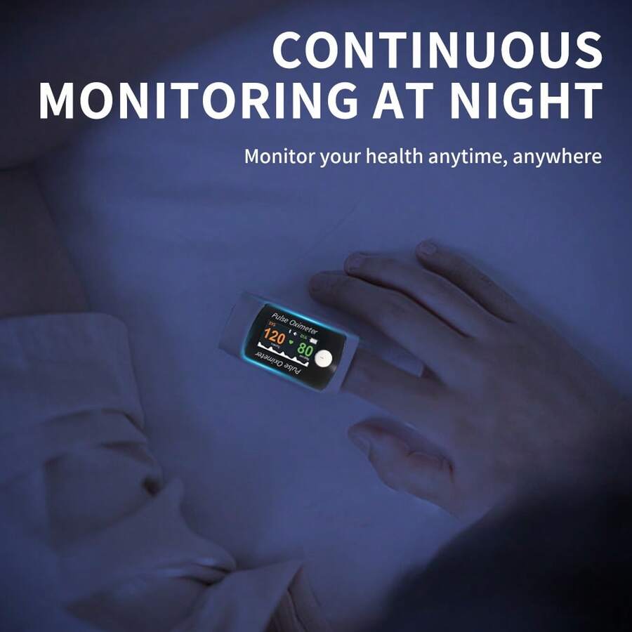 2-in-1 Blood Oxygen & Blood Pressure Monitor