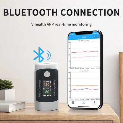 2-in-1 Blood Oxygen & Blood Pressure Monitor