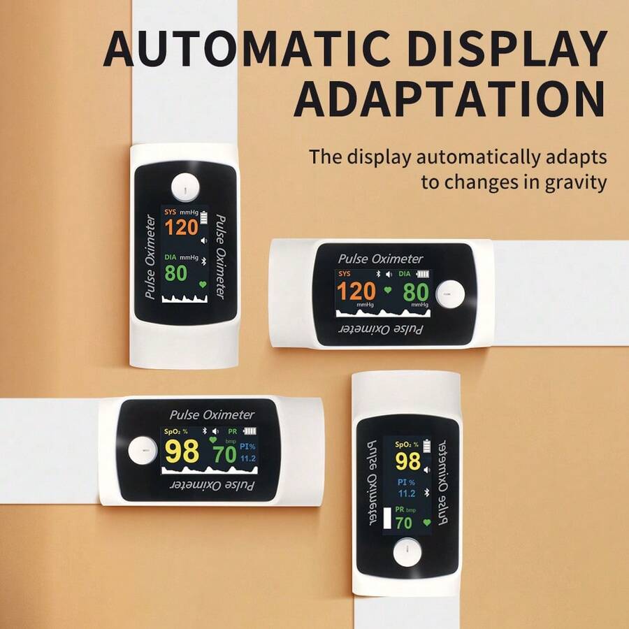 2-in-1 Blood Oxygen & Blood Pressure Monitor