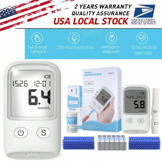Blood Glucose Meter Diabetes Test Kit